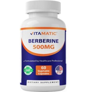 Vitamatic Berberine 500mg Capsule