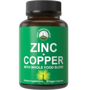 Zinc + Copper With Whole Food Blend Capsule
