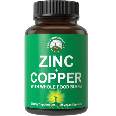 Zinc + Copper With Whole Food Blend Capsule